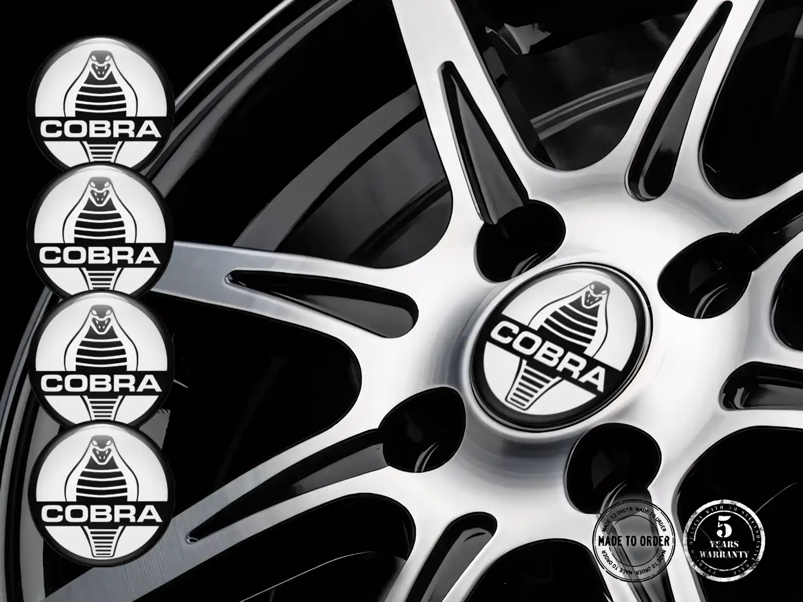 Shelby Individuelle Dome-Aufkleber Rennsport-Embleme